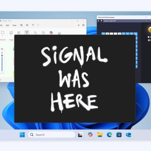 Atualização do Signal para Windows impede capturas de tela de chats